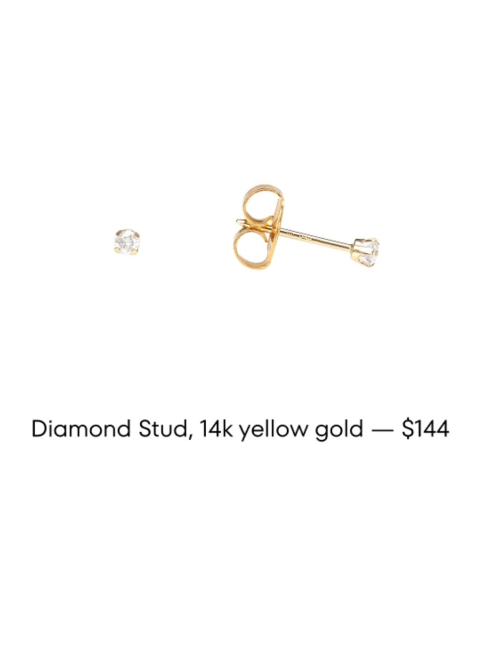 Catbird 14k Yellow Gold Diamond Stud Earrings